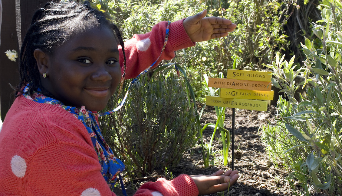 Planting poetry in a secret garden (archive)