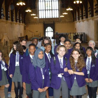 Bridge Academy students deliver speeches at Houses of Parliament (archive)