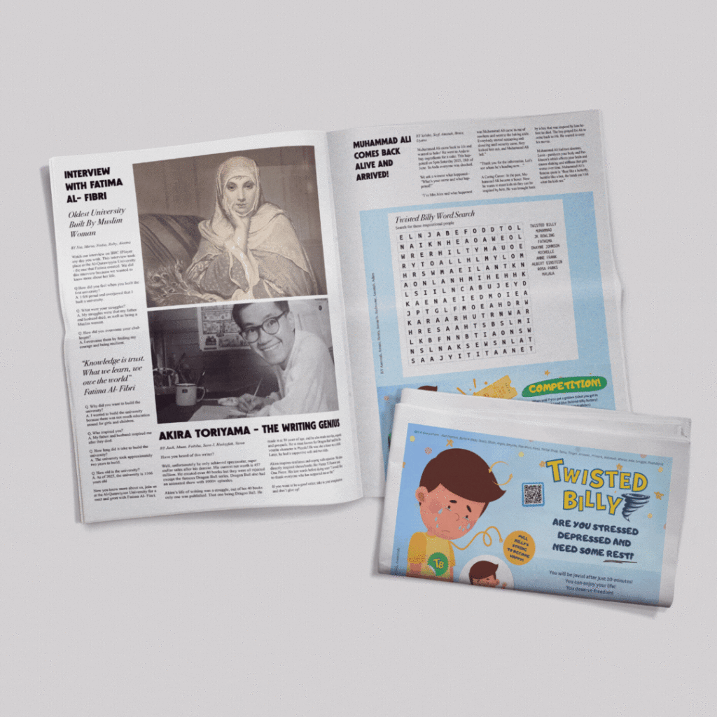 School Newspapers With a Twist...