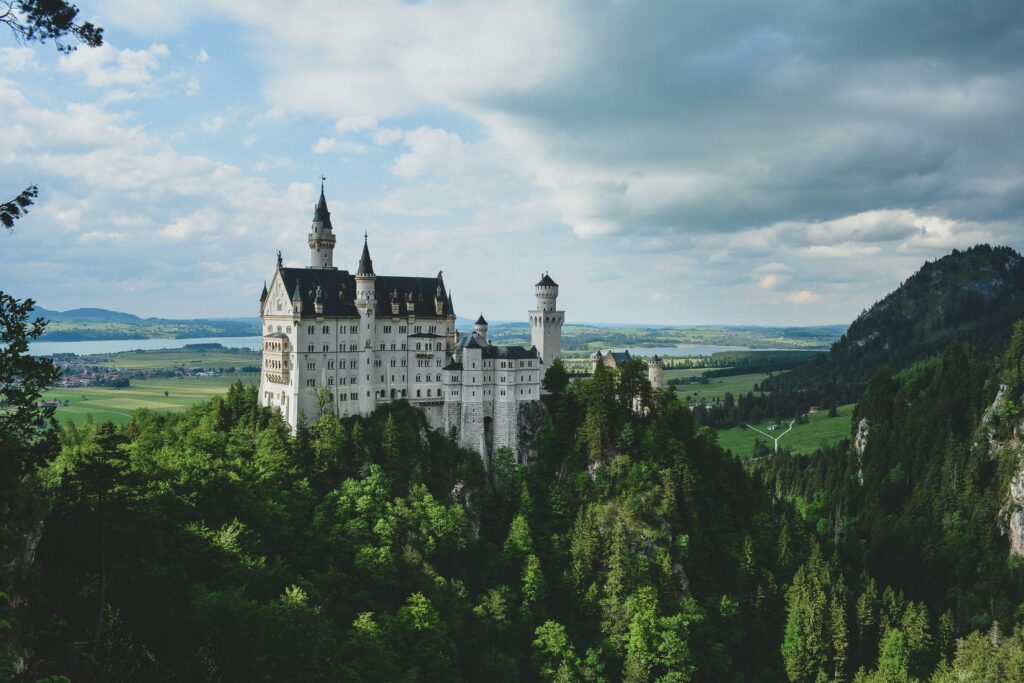 Photo of a castle by Rachel Davis.